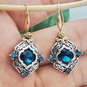 London Blue Topaz Drop Earrings